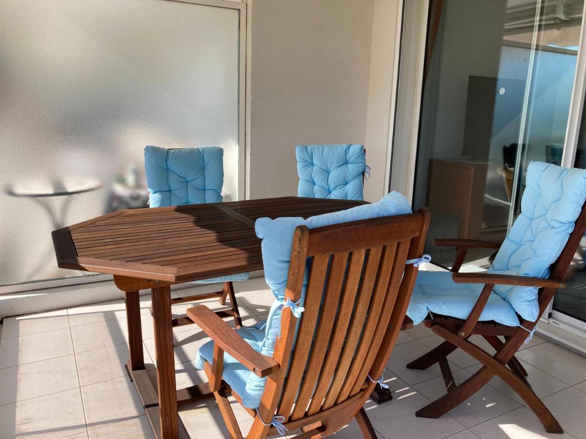 Résidence avec piscine, plage à 100 m, Cannes et Juan les Pins à 5 min, WiFi Golfe-Juan Exterior foto